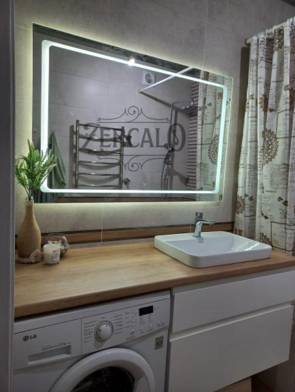 Sandi вертикальное и горизонтальное зеркало